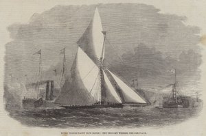Match du Royal Thames Yacht Club, la Thought remportant le prix de 100 £
